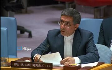 سفیر ایران: اقدامات غیرقانونی مداوم آمریکا و اسرائیل تهدیدی جدی برای صلح و امنیت جهانی است