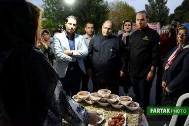 جشنواره گردشگری خوراک کرمانشاهی در شهر بازی 