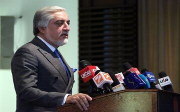 عبدالله عبدالله: طالبان نمی‌تواند از مسیر نظامی پیروز شود