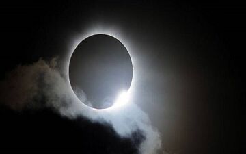 وجوب نماز آیات برای ماه‌گرفتگی جمعه شب

