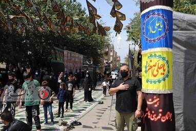 هیئت جوانان قمر بنی هاشم کیانشهر - عاشورا- عزاداری