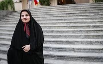  پوشش جدید و دیده نشده خانم معاون حسن روحانی
