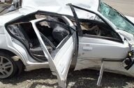 واژگونی مرگبار پژو پارس در جاده شاهرود/ پایان خونین سفر یک زوج جوان 