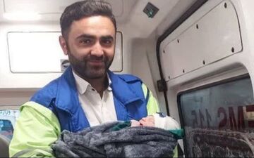 اتفاق خوشایند در آمبولانس اورژانس گرماب؛ تولد موفقیت آمیز نوزاد پسر 