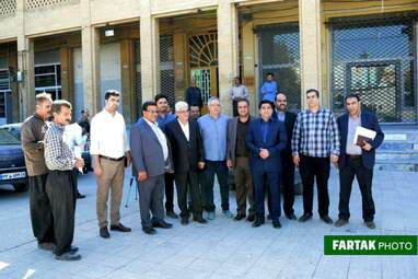 گزارش تصویری از جلسه امروز شورای شهر کرمانشاه و حواشی آن