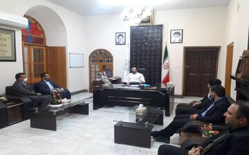 دیدار مسئولان سازمان بسیج حقوق دانان استان کرمانشاه با شهردار کرمانشاه