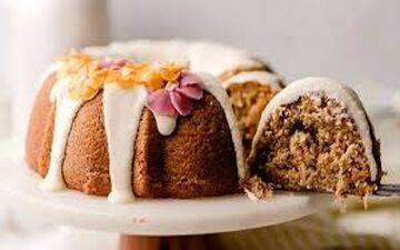 این دسر فوق العاده س| طرز تهیه کیک هویج با عسل طبیعی!