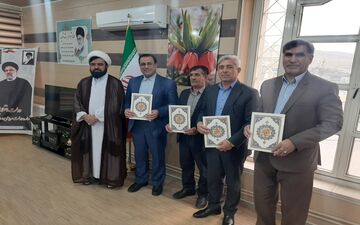 تجلیل از جانبازان مجموعه فرمانداری چرداول