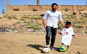  علیرضا جهانبخش روز گذشته به دیدار متین رفت!