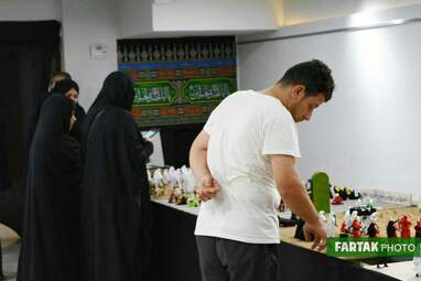  نمایشگاه روایت مینیاتوری از غدیر تا شام توسط شهرداری کرمانشاه