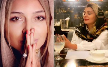 عاشقانه متفاوت ساره بیات و همسرش! + عکس 