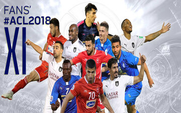 سلطه‌ سرخآبی‌ها ‌در تیم منتخب لیگ قهرمانان ۲۰۱۸ آسیا