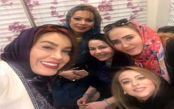 تیپ و ظاهر متفاوت بازیگران زن در در جشن تولد بهاره ارجمند (عکس)