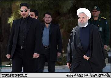 حواشی سفر روحانی به زاهدان + تصاویر