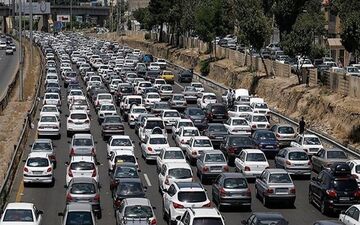 تردد یک‌طرفه خودروها در محور کندوان