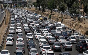 تردد یک‌طرفه خودروها در محور کندوان