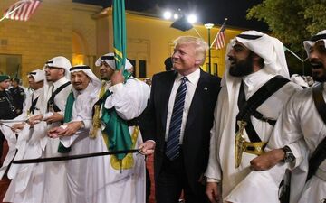 ایران و قطر محور گفت و گوی ترامپ با پادشاه عربستان 