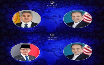 وزرای خارجه اندونزی و قرقیزستان به عراقچی تبریک گفتند