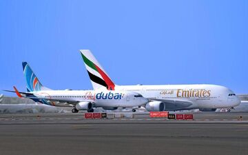 کاهش 64 درصدی مسافران فرودگاه دبی در 2020