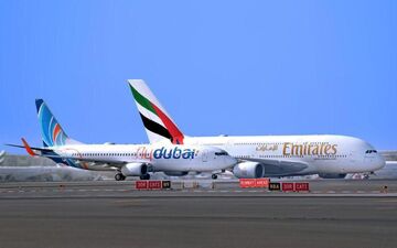 کاهش 64 درصدی مسافران فرودگاه دبی در 2020