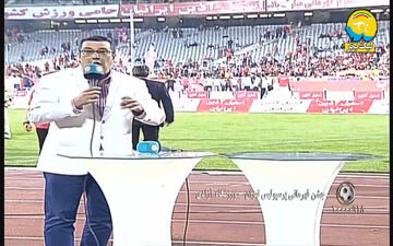 صحبت های محسن مسلمان در حاشیه جشن قهرمانی پرسپولیس + فیلم