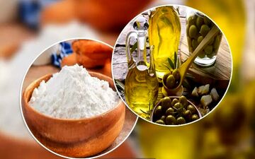 ماسک معجزه‌آسای نشاسته و روغن زیتون برای مو