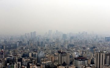 وضعیت هوای امروز تهران از نظر آلودگی با ذرات معلق 