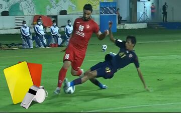 کارشناسی داوری دیدار پرسپولیس - الوحده + فیلم