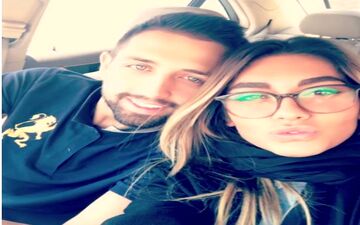 سلفی توماشینی محسن افشانی و همسرش (عکس)