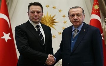 رئیس جمهور ترکیه با ایلان ماسک گفت‌وگو کرد