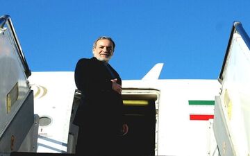 عراقچی راهی بغداد شد

