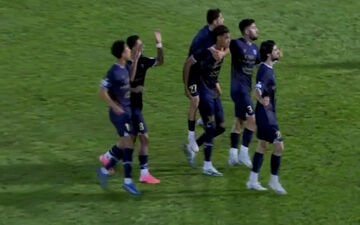 گل اول چادرملو به ملوان توسط سانتوس سوارس + ویدئو