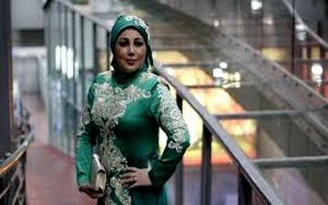 پوشش و میکاپ متفاوت بهنوش بختیاری با ژست مدلینگ