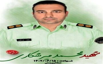 تشییع پیکر شهید مدافع امنیت "محمد میرشکاری" در کلاله