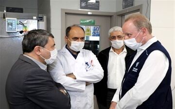 بازدید نماینده سازمان جهانی بهداشت از انستیتو پاستور ایران
