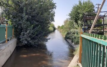 کانال انتقال آب گرمدره به پیاده‌راه تبدیل شد؛ رفع مخاطرات و معضل قدیمی
