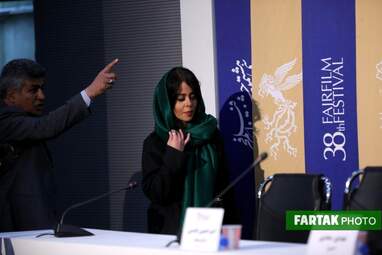 نشست خبری فیلم "دو زیست" با حضور پرسپولیسی معروف
