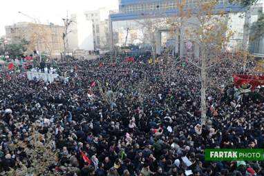 راهپیمایی وداع با سردار سلیمانی