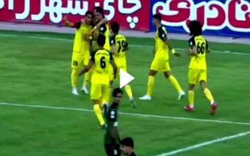 گل اول سپاهان توسط حاج‌صفی در دقیقه 32 + ویدئو