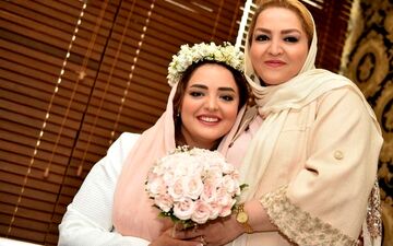 جشن تولد مادر شوهر خانم بازیگر + عکس 