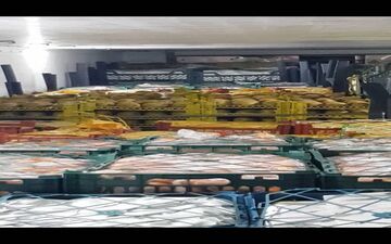 کشف بیش از ١١ تن محصولات کشاورزی در گمرک سومار

