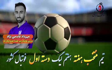 بهترین هافبک چپ هفته هفتم لیگ یک/فیلم