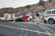 سانحه رانندگی در جاده چالوس ۱۲ مصدوم برجا گذاشت