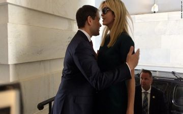 عمل ناشایست سناتور آمریکایی با دختر ترامپ دردسرساز شد + عکس