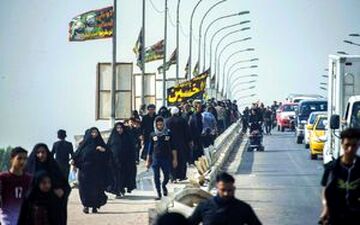 پیاده روی اربعین از صد بمب اتم برای دشمن ترسناک‌تر است +فیلم 