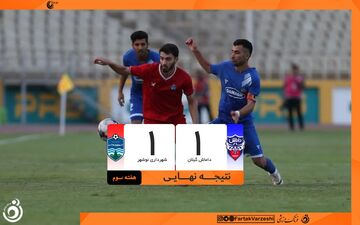رحمتی و شاگردانش با یک امتیاز از رشت برگشتند؛ نظرمحمدی همچنان بدون برد