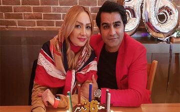 جشن تولد بازیگر معروف زن در یک رستوران