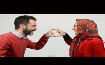 عاشقانه "سحر ولدبیگی" و شوهرش + عکس