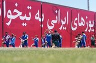 آخرین تمرین شاگردان قلعه‌نویی پیش از دیدار حیاتی جام جهانی