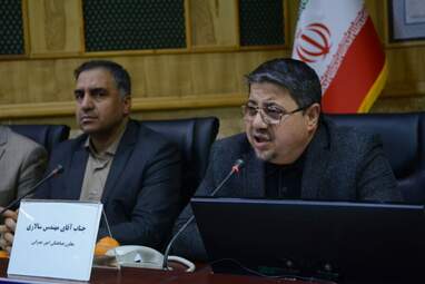 نشست مهندس مهرداد سالاری معاونت عمرانی استانداری کرمانشاه با رسانه‌ها
